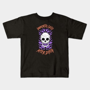 Immortalized After Death Kids T-Shirt